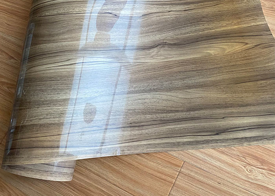 0.30mm Thick PVC Decorative Film Wood Effect High Gloss Surface