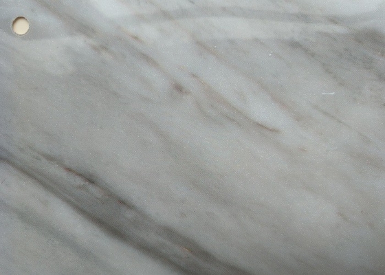 White Grey Marble Self Adhesive PVC Foil For Renewing Cabinet Surface