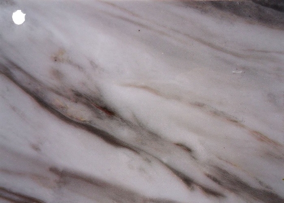 White Grey Marble Self Adhesive PVC Foil For Renewing Cabinet Surface