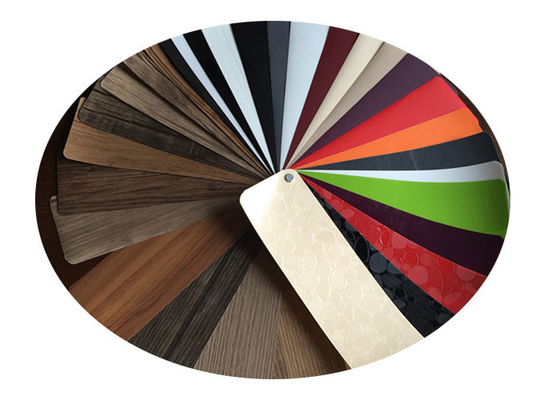 0.50mm Thickness PVC Furniture Foil For Kitchen Cabinet Door
