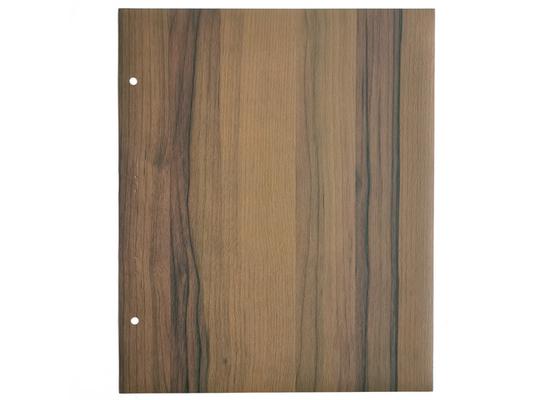 Teakwood Color PVC Decorative Foil For Furniture Vinyl Lamination