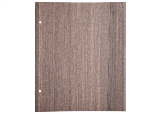 Wood Effect Matte PVC Decorative Foil Fireproof 500m / Roll