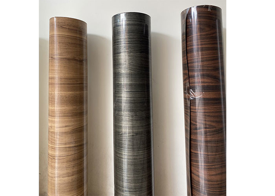 Stain Resistance PVC Decorative Door Foil For Vacuum Membrane Press