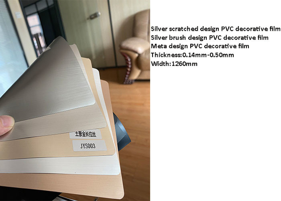 0.50mm Anti Dirty PVC Decorative Film For Cabinetry Doors