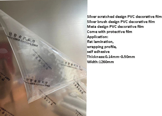 0.50mm Anti Dirty PVC Decorative Film For Cabinetry Doors