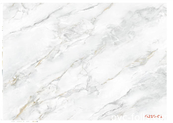 0.60mm Thickness PVC Marble Film For Skirting Boards