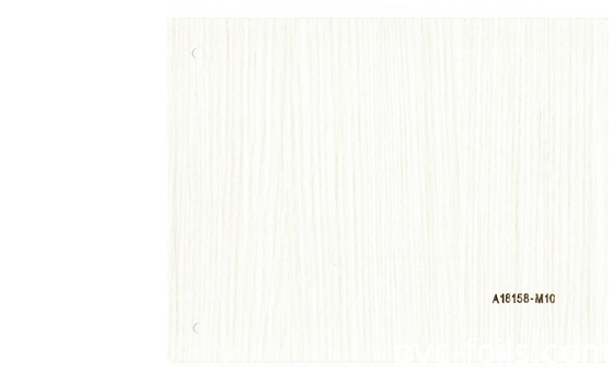 White Wood Color Self Adhesive PVC Film 0.10MM For Interior Surface Decoration