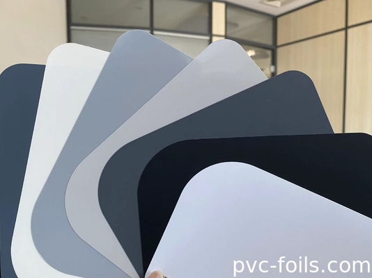 Soft Touch Solid Color White PVC Decorative Film 1400mm Width For Interior Decoration