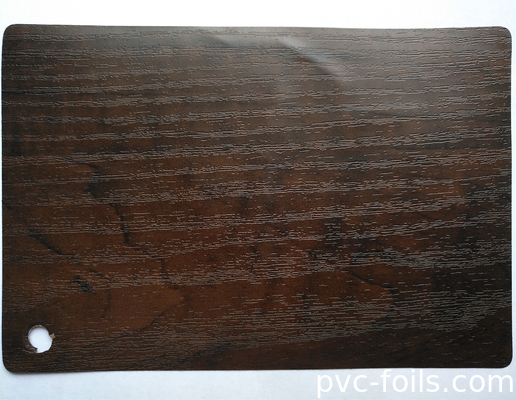 Embossed PVC Lamination Color Film For Window And Door Profile Wrapping
