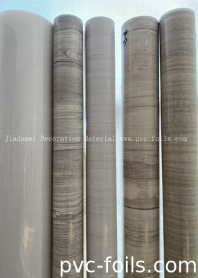 Marble Pattern PVC Roll PVC Decorative Film For Flat Lamination