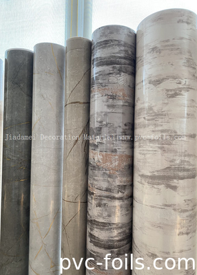 Self-Adhesive PVC Films Like Stone Furniture Sticker Packed In Roll