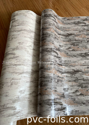 Self-Adhesive PVC Films Like Stone Furniture Sticker Packed In Roll