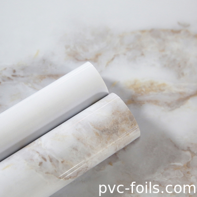 200 Microns High Gloss PVC Film Roll For PVC Windowsill Covers