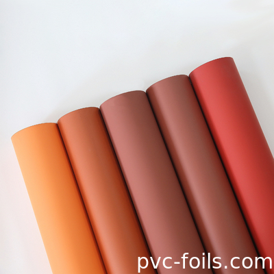 Super Matte PVC Decorative Film Custom Color Soft Touch For Kitchen Doors