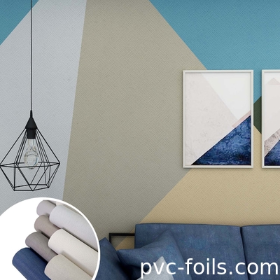 Super Matte Anti-Fingerprint PVC Decorative Foil For Interior Surface