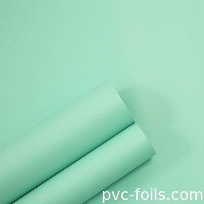 Super Matte PVC Furniture Film For Membrane Doors, Soft Touch Skin Feeling