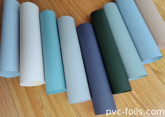 Soft Touch Anti-Fingerprint PVC Decorative Film Roll For Membrane Press