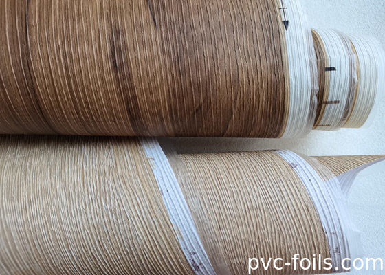 Wood Grain Interior Door PVC Film For Furniture And Cabinet Decoration