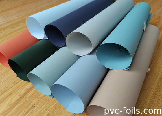 Super Matte Solid Color PVC Decorative Film For Interior Door Lamination