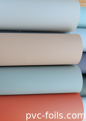 Guangdong Foshan PVC Membrane Foils Roll For Cabinet Door Decoration