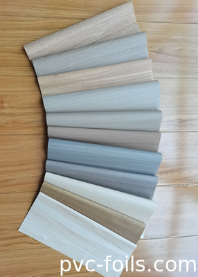 Matte Wood Grain PVC Interior Film For Furniture Surface Decoration