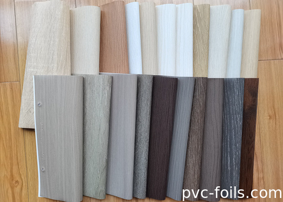 Matte Surface PVC Interior Film With Wood Look For Furniture Decoration