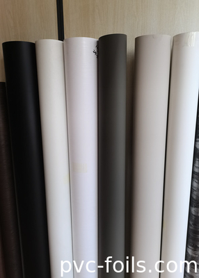 High Gloss Solid Color PVC Decorative Film For Acrylic Sheets 0.15mm Thickness