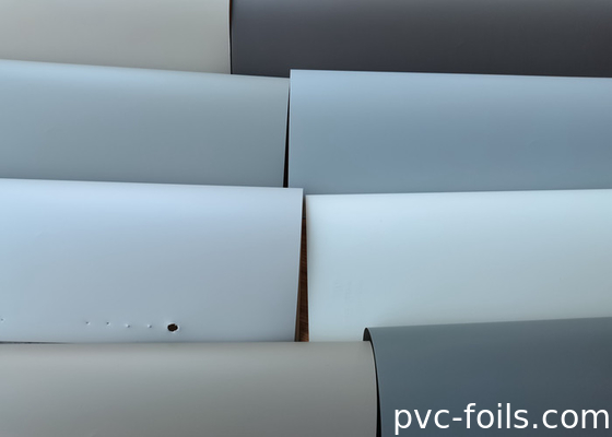 Yellowing Resistant PVC Decorative Film For WPC Profile Wrapping Film Thickness 0.14mm