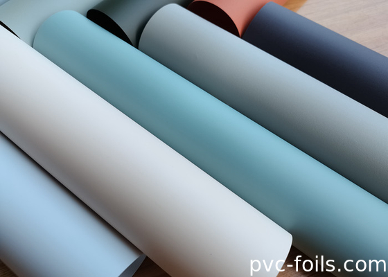 Yellowing Resistant PVC Decorative Film For WPC Profile Wrapping Film Thickness 0.14mm