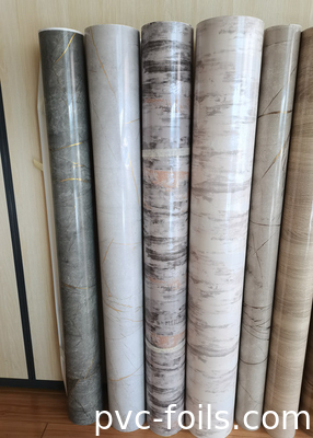 High Gloss PVC Furniture Film for Cabinet and Wardrobe Surfaces