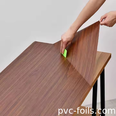 Customizable Self-Adhesive Digital Printing PVC Decorative Film For Kitchen Countertops
