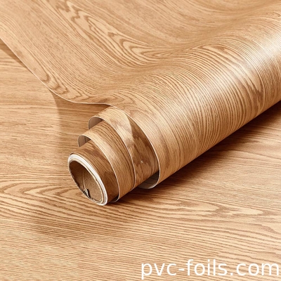 Self-Adhesive PVC Decorative Film For Countertop Decoration – Custom Wood And Marble Grain Options
