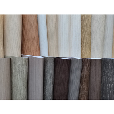 Classic Wood Grain Design PVC Membrane Film For Cabinet Doors