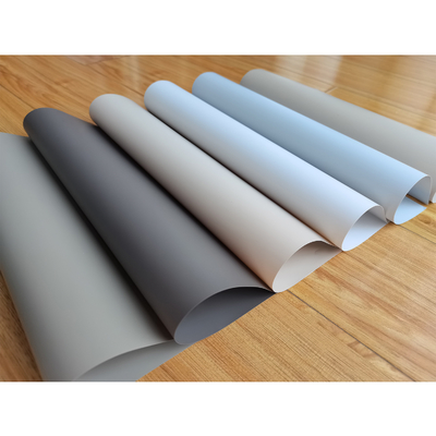 Grey Color Self-Adhesive PVC Film For Cabinet Door Decoration - Easy Peel And Stick Vinyl Film