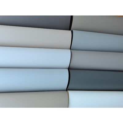 Solid Color Self-Adhesive PVC Stickers For Cabinet Door Decoration - Waterproof And Durable