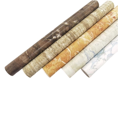 One Roll Marble Design Self-Adhesive PVC Stickers For Cabinet Door Decoration