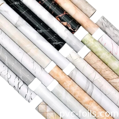 High Gloss Marble Design Self-Adhesive Vinyl Film – Premium PVC Stickers For Countertop Wrapping