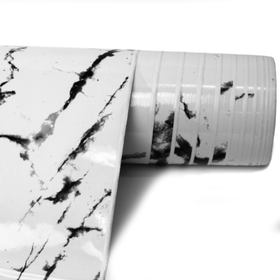 High Gloss Marble Design PVC Vinyl Stickers – Durable And Water-Resistant For Countertops