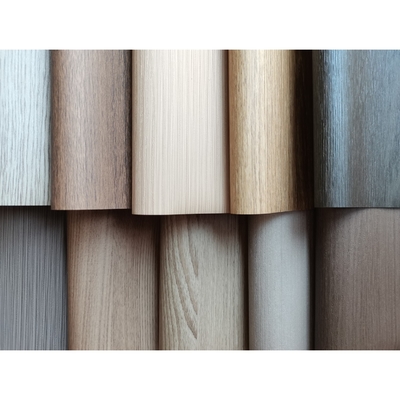 Wood Pattern PVC Furniture Foil For Indoor Furniture Decoration