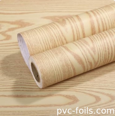 1.22x50M Best Selling Embossed Wood PVC Wallpaper Decorative Self-Adhesive Film For Home Decoration