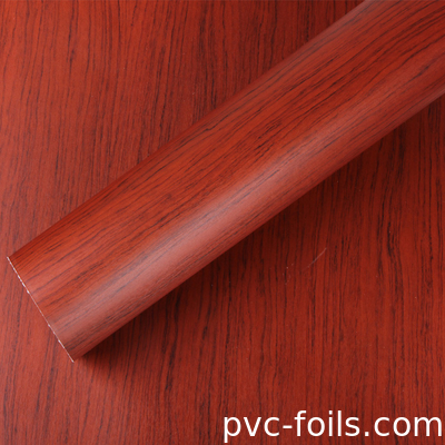 Low MOQ Factory Price Self-Adhesive Wallpaper Furniture Sticker Vinyl Wood Grain PVC Film For Sale