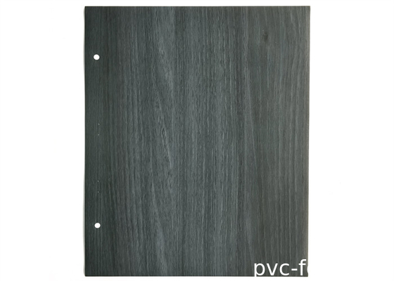 Self-Adhesive Black Wood Effect PVC Decorative Film For Furniture Renovation