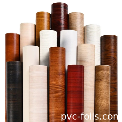 DIY-Friendly PVC Decorative Film For Furniture Makeover  Matte Wood Grain Finish