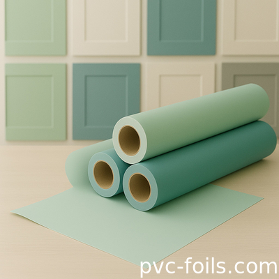 Luxurious Soft Touch PVC Film With Super Matte Finish For Doors And Furniture Cabinet Doors