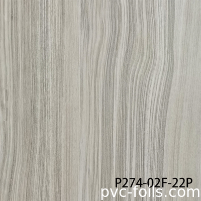 Super Matte Wood Texture PVC Decorative Film For Vacuum Membrane Press