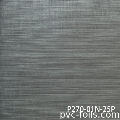 Super Matte Realistic Wood Grain PVC Decorative Film For Vacuum Press