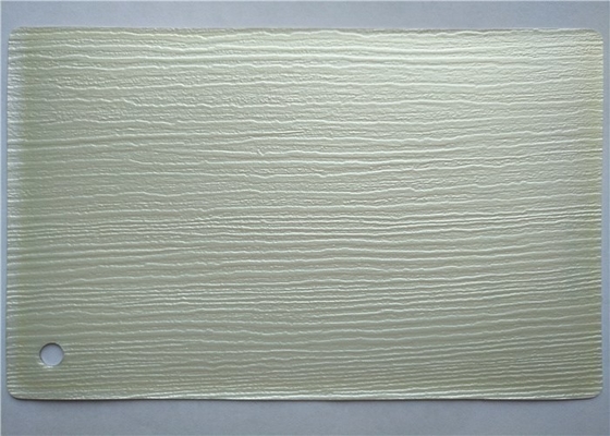 White Painted Oak Heavy Emboss PVC Decorative Foil For Bathroom Door