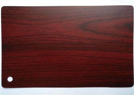 0.5MM Matte Embossed Wood Grain Pvc Foil  For Door