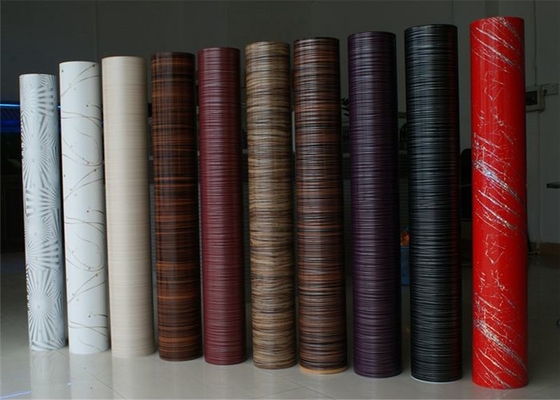High Gloss Pvc Furniture Foil Roll Cabinet Door Foil 0.12-0.25mm