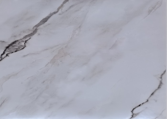 Lamination High Gloss PVC Film Marble Grain For Furniture Cabinet Door